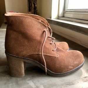 Aldo suede ankle boots
